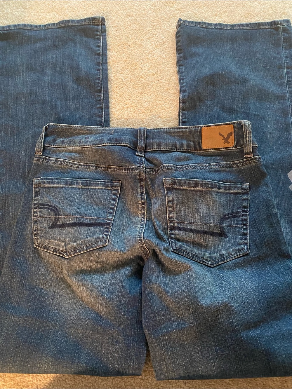 American Eagle super stretch size 4 LONG favorite boyfriend jeans - Picture 6 of 6